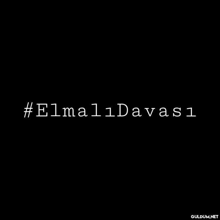 . #elmalıdavası   ...