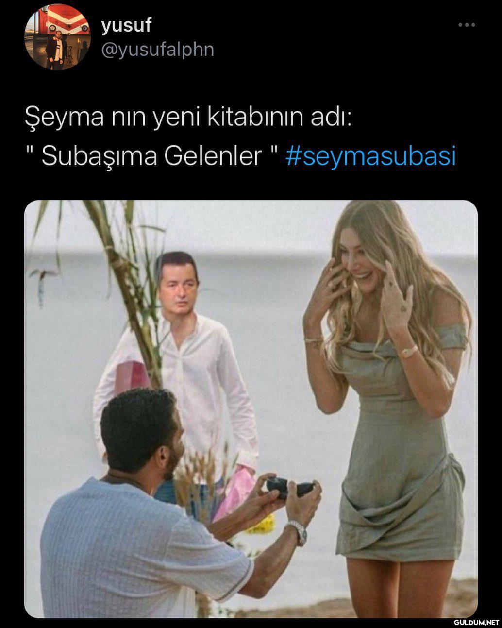 yusuf @yusufalphn Şeyma...