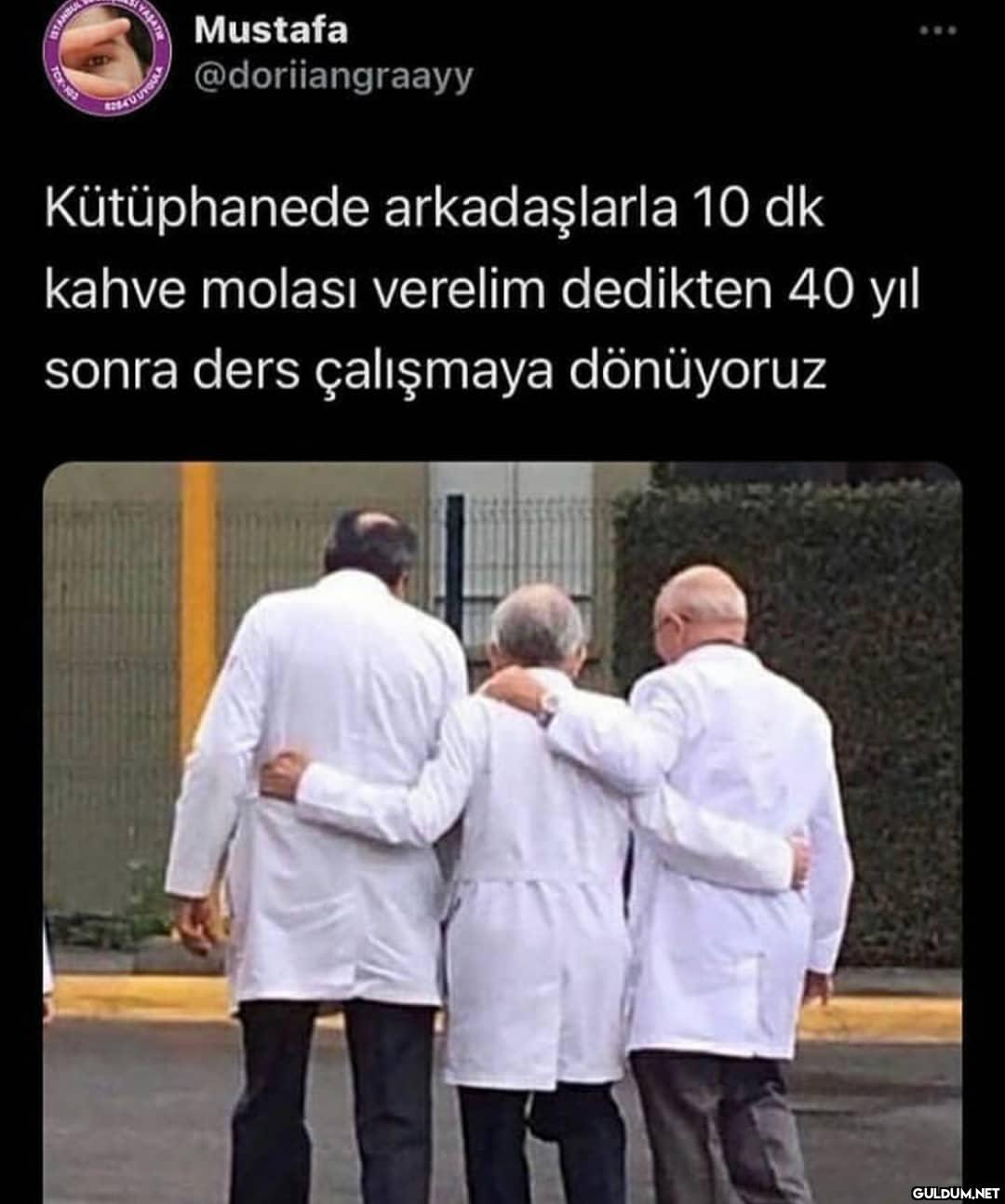O verilen mola asla 10 dk...