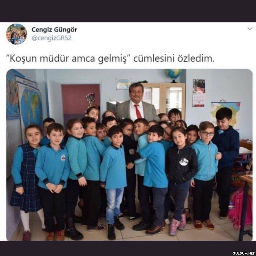 Cengiz hocam keşke benim...