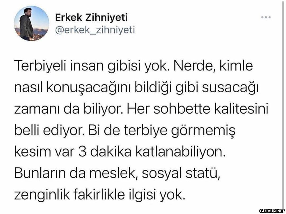 Erkek Zihniyeti...
