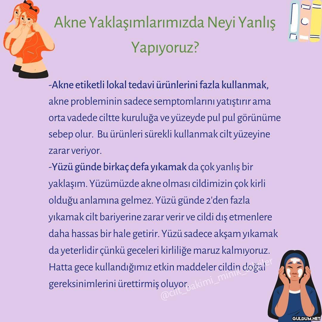 Akne yaklaşımlarımızda...