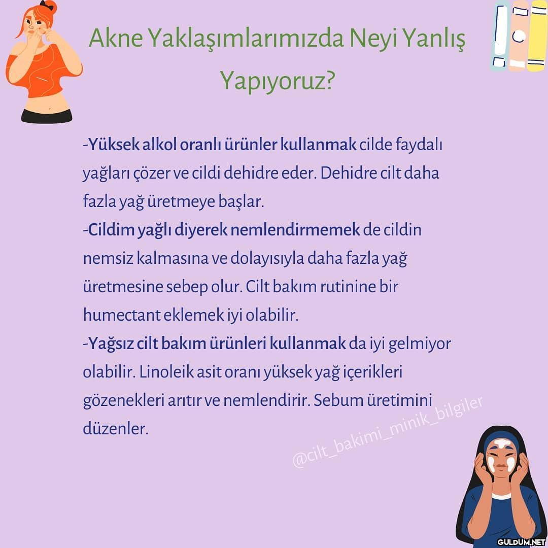 Akne yaklaşımlarımızda...