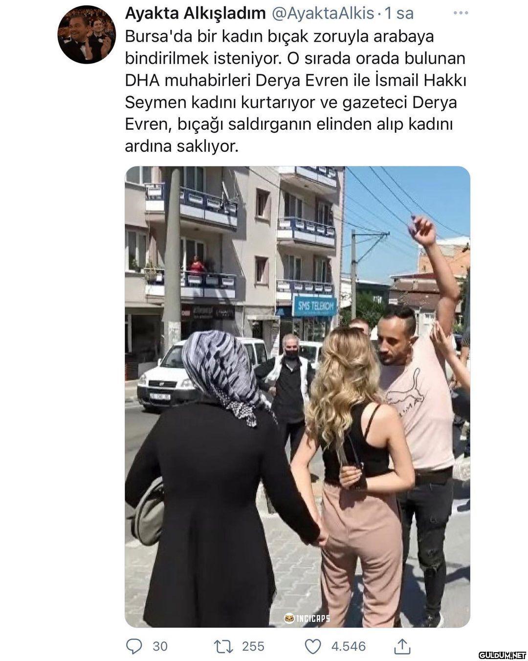 Ayakta Alkışladım...