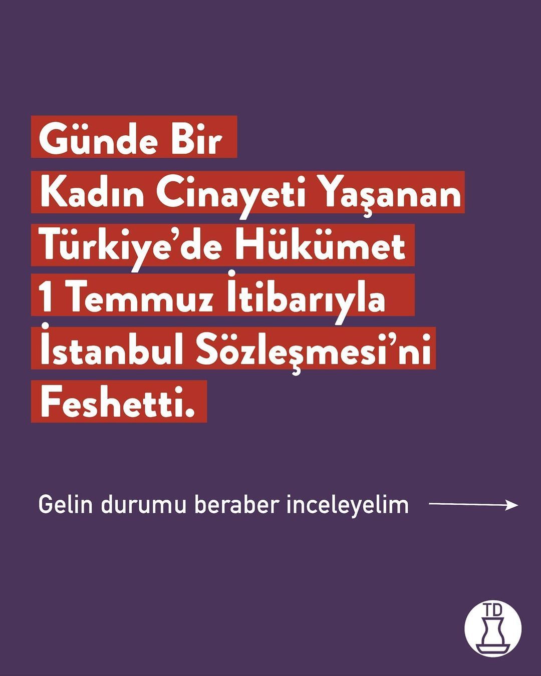 İstanbul Sözleşmesi...