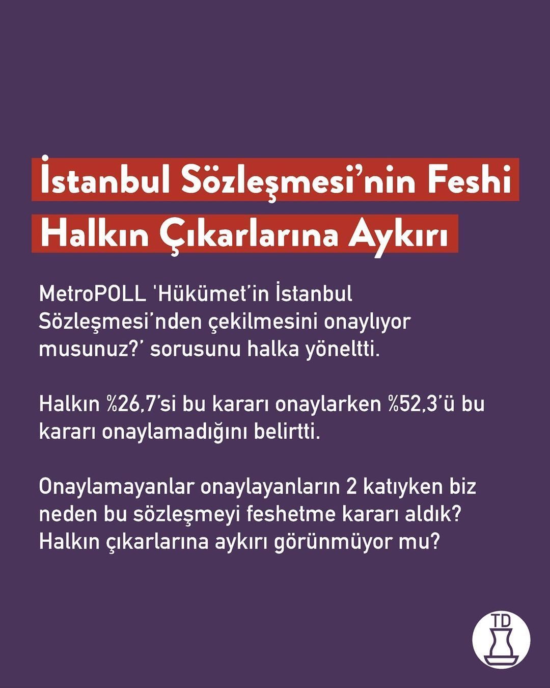 İstanbul Sözleşmesi...
