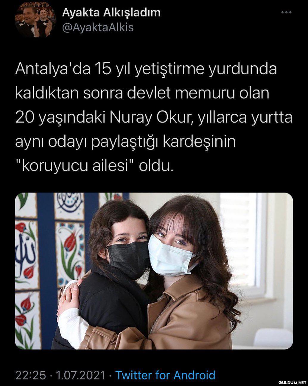 Ayakta Alkışladım...