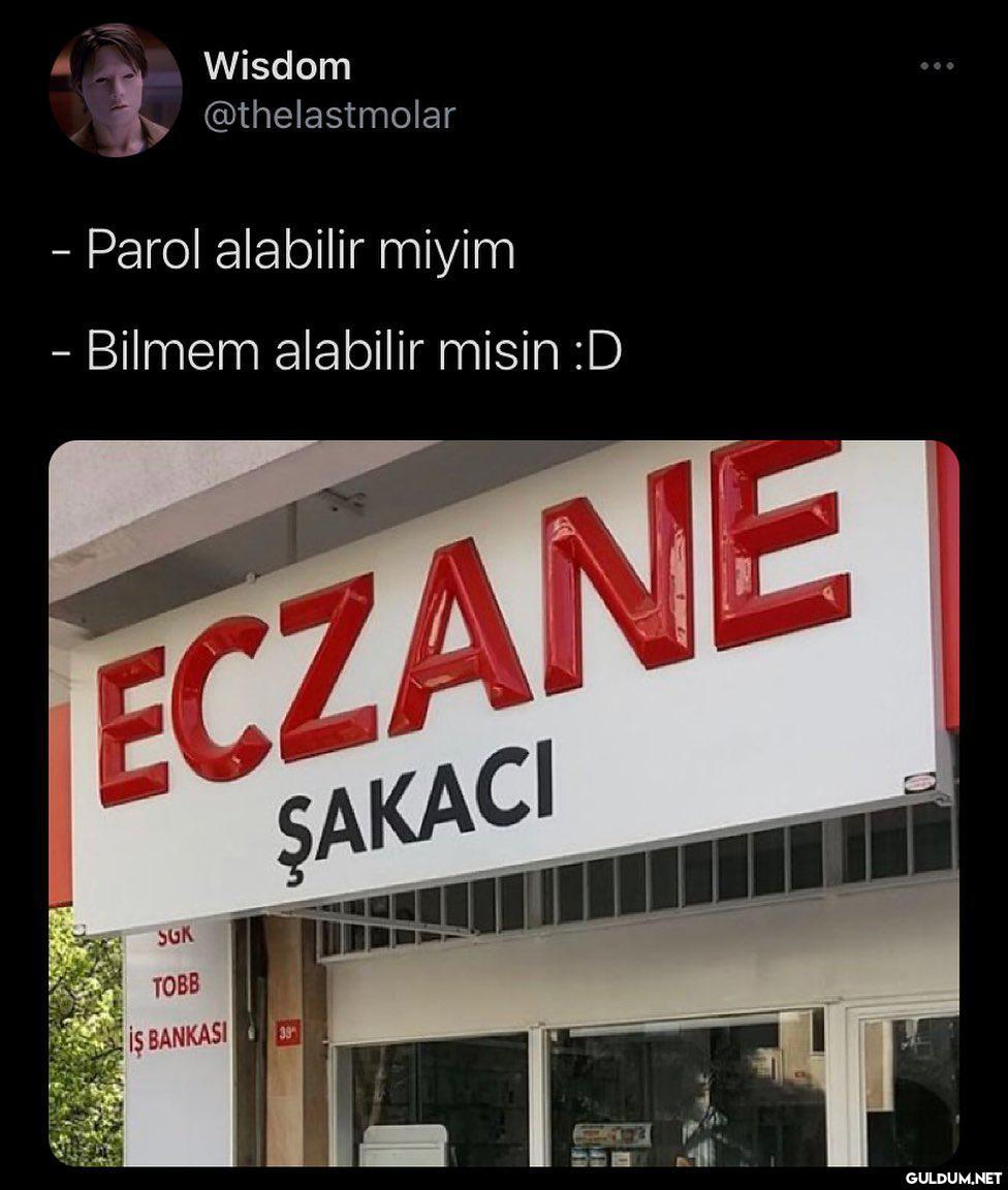 mizah desen var  Wisdom...