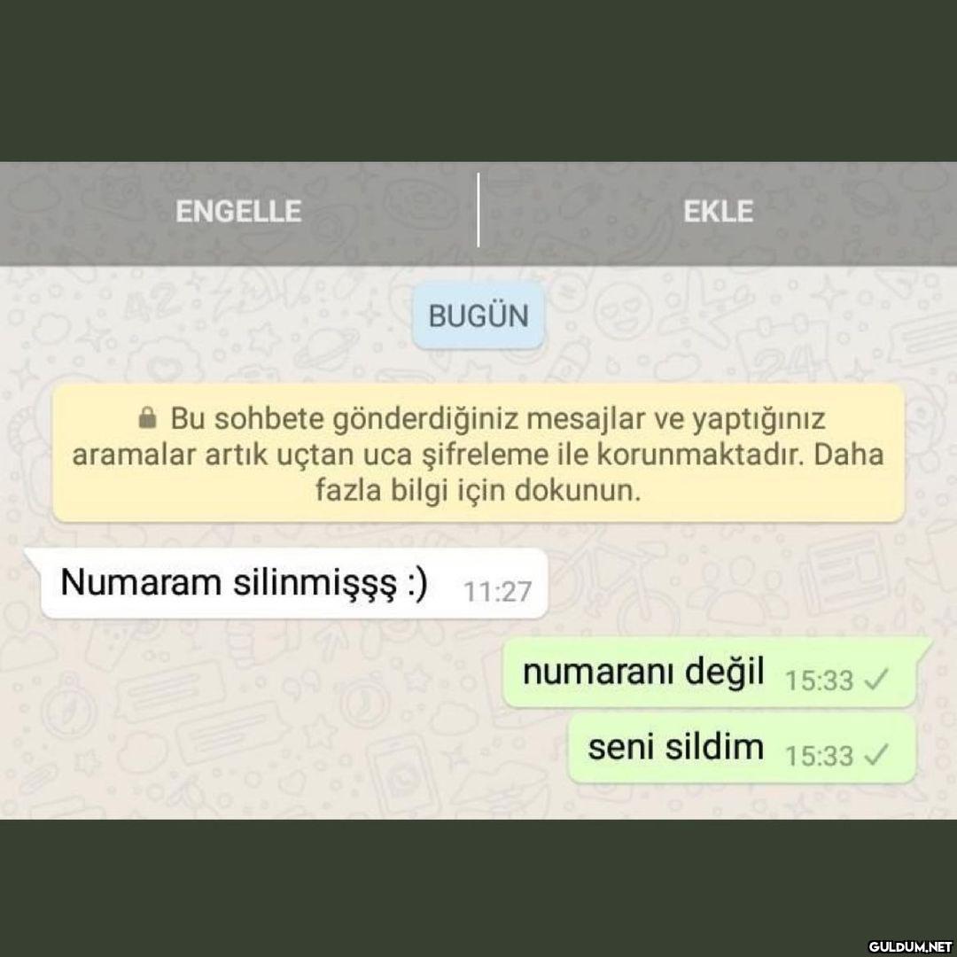 Ne eksik ne fazla tam...