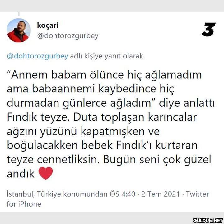 Anne ve babası tarafından...