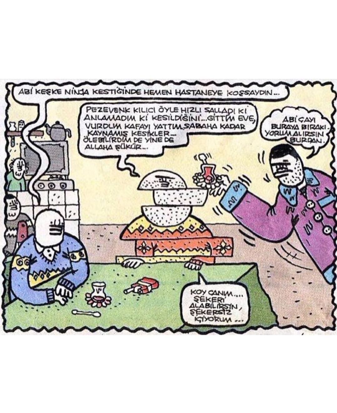 Abla keşke ninja...
