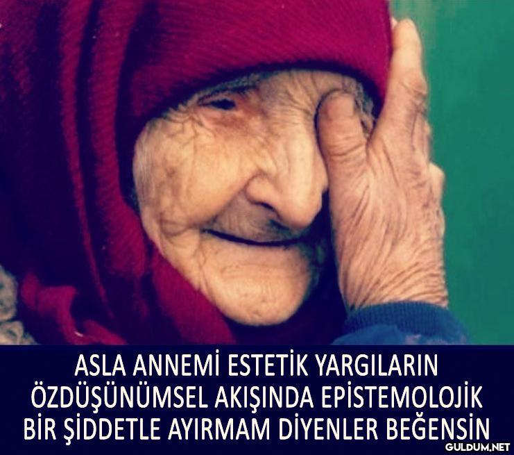 ASLA ANNEMİ ESTETİK...