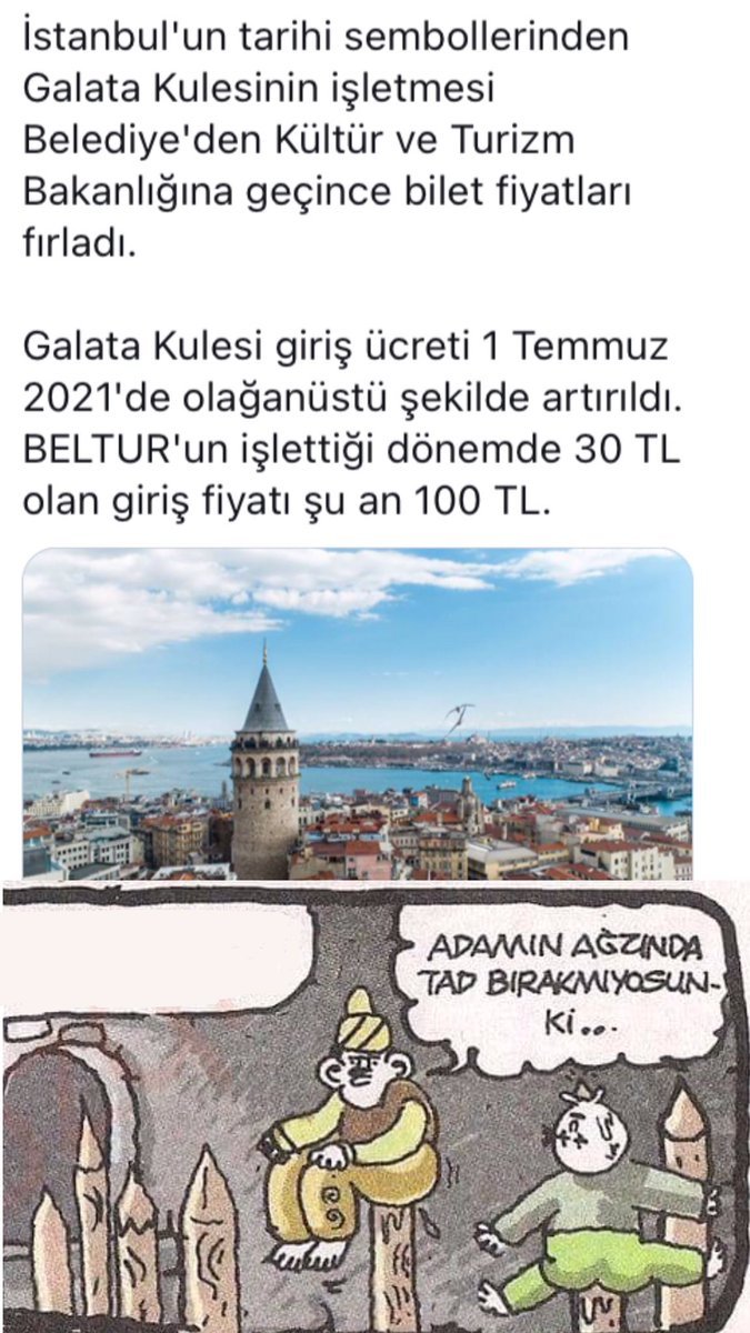 Adamın ağzında tad...