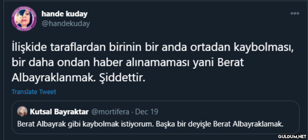 hande kuday @handekuday...
