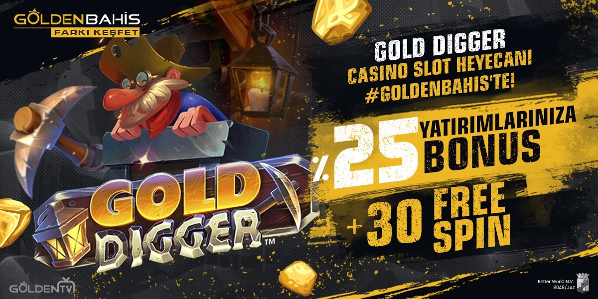 Gold Digger oyununda...