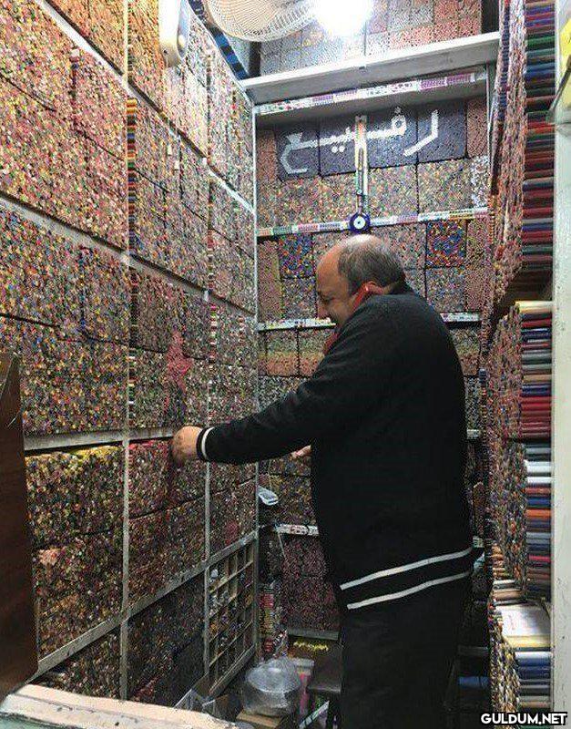 A pencil shop in Iran....
