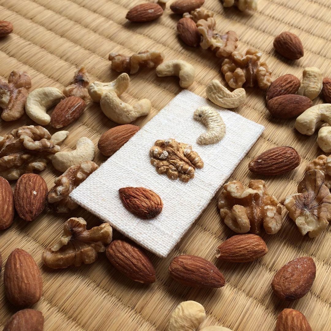 Veggies & nuts...