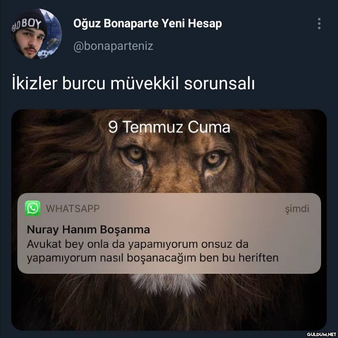 " MO BOY Oğuz Bonaparte...