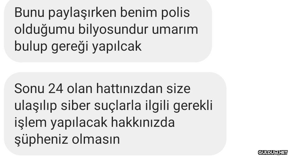 " Arkadaşlar çok çirkef...