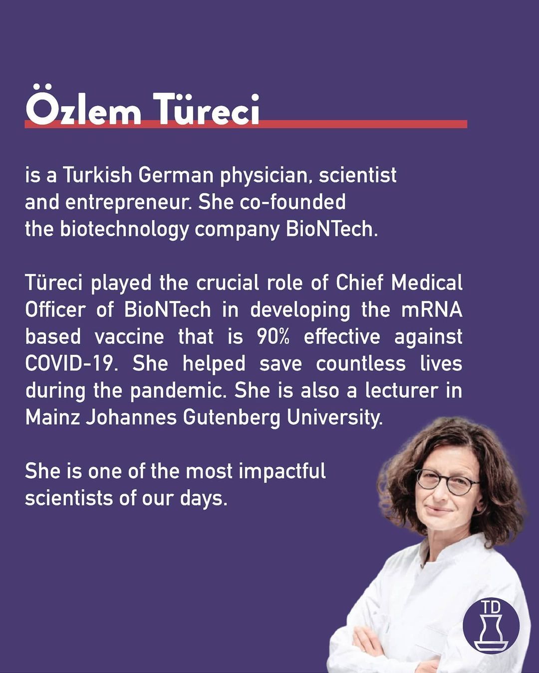 " Özlem Türeci günümüzün...