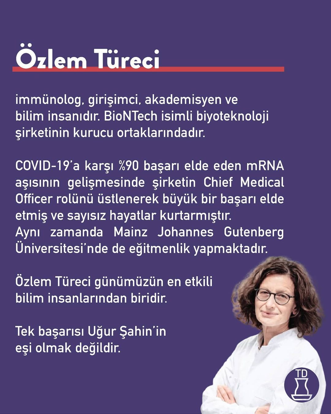 " Özlem Türeci günümüzün...