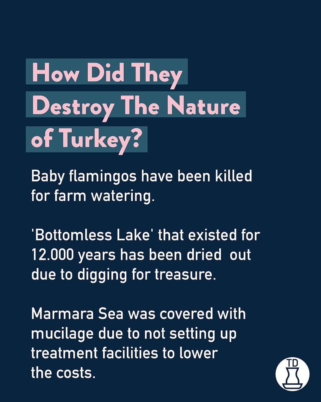 " Doğa katliamına dur...