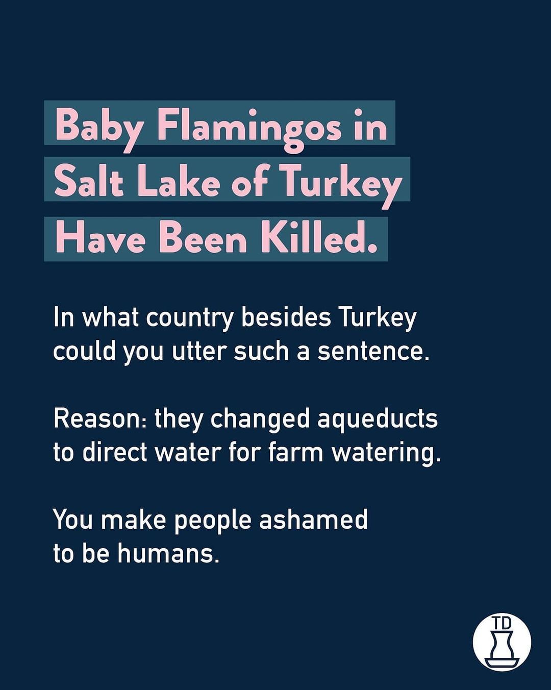 " Doğa katliamına dur...