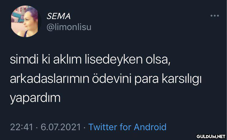 " Güzel fikir tuttum...