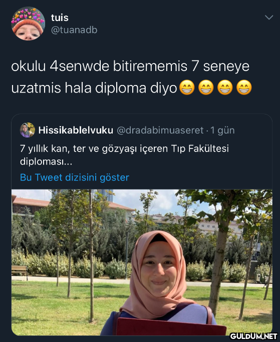 " tuis @tuanadb okulu...
