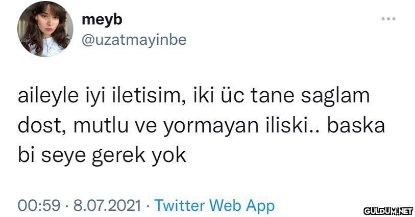 " meyb @uzatmayinbe ......