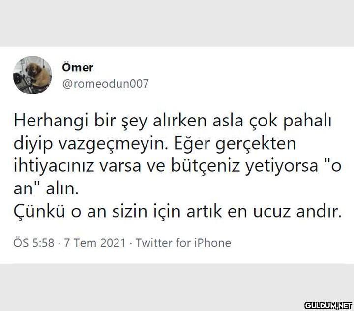 " Ömer @romeodun007...