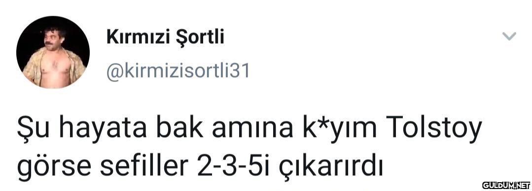 " Kırmızi Şortli...