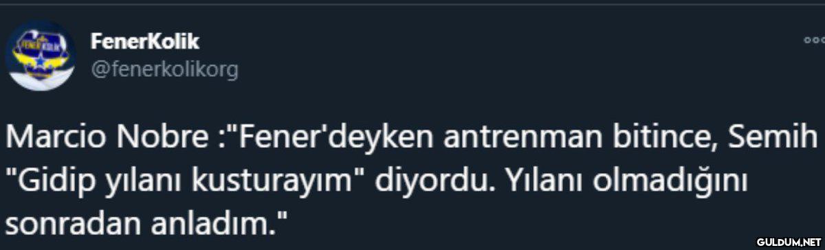 " a FenerKolik...