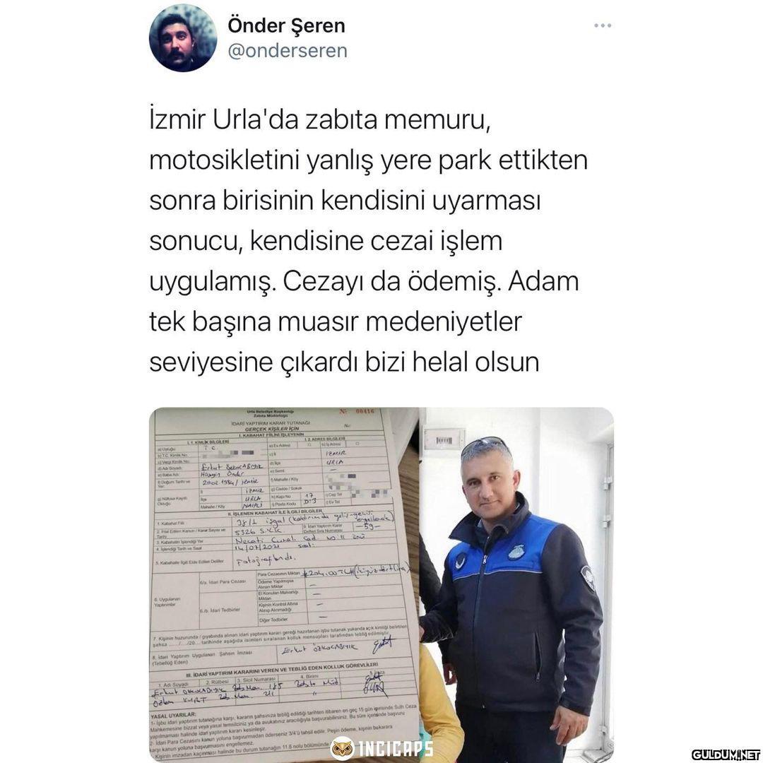 " Önder Şeren @onderseren...