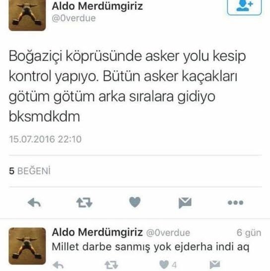 " #15Temmuz    Aldo...