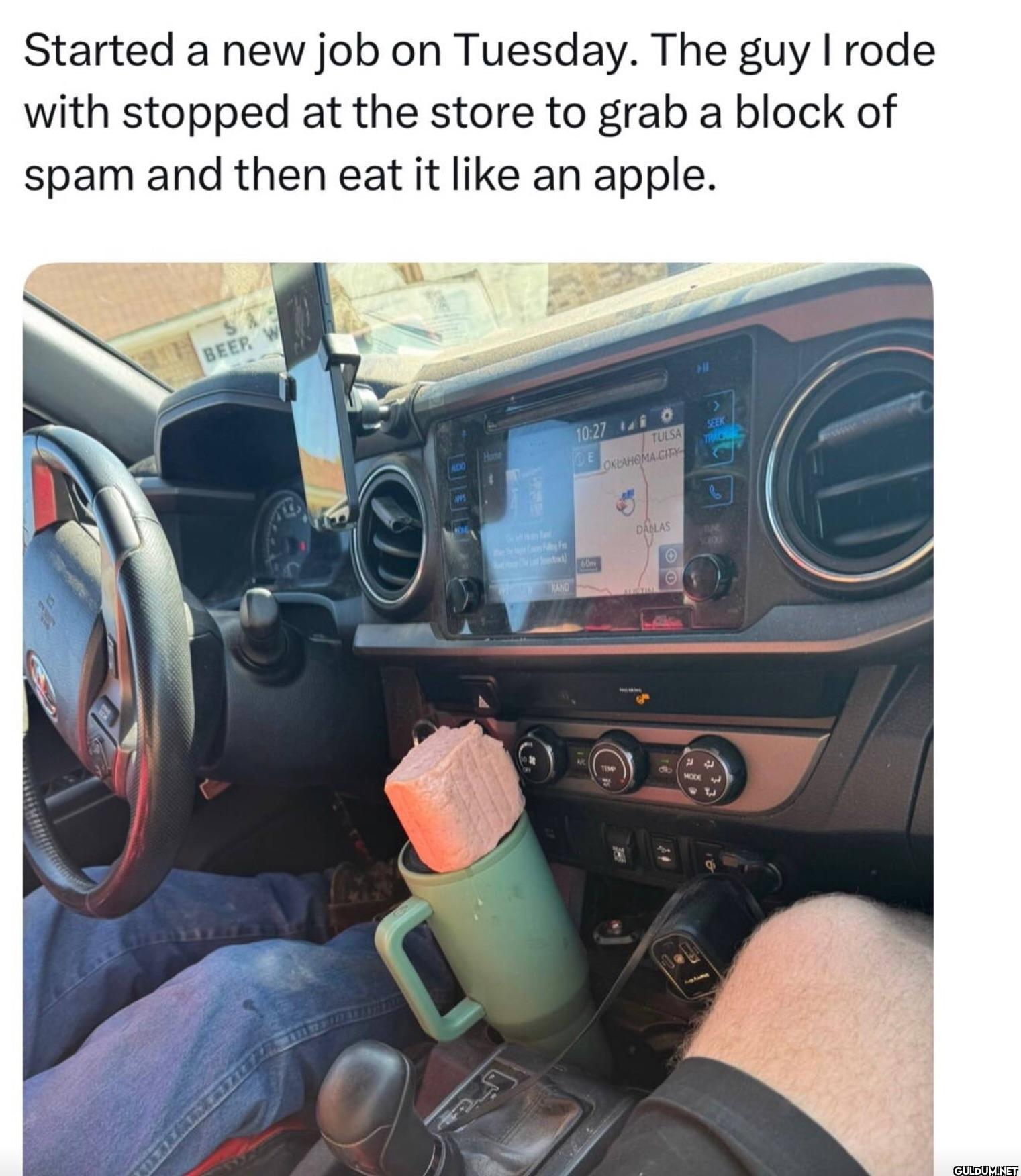 Started a new job on...