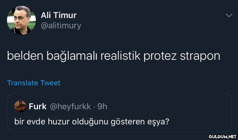 " Ali Timur @alitimury...