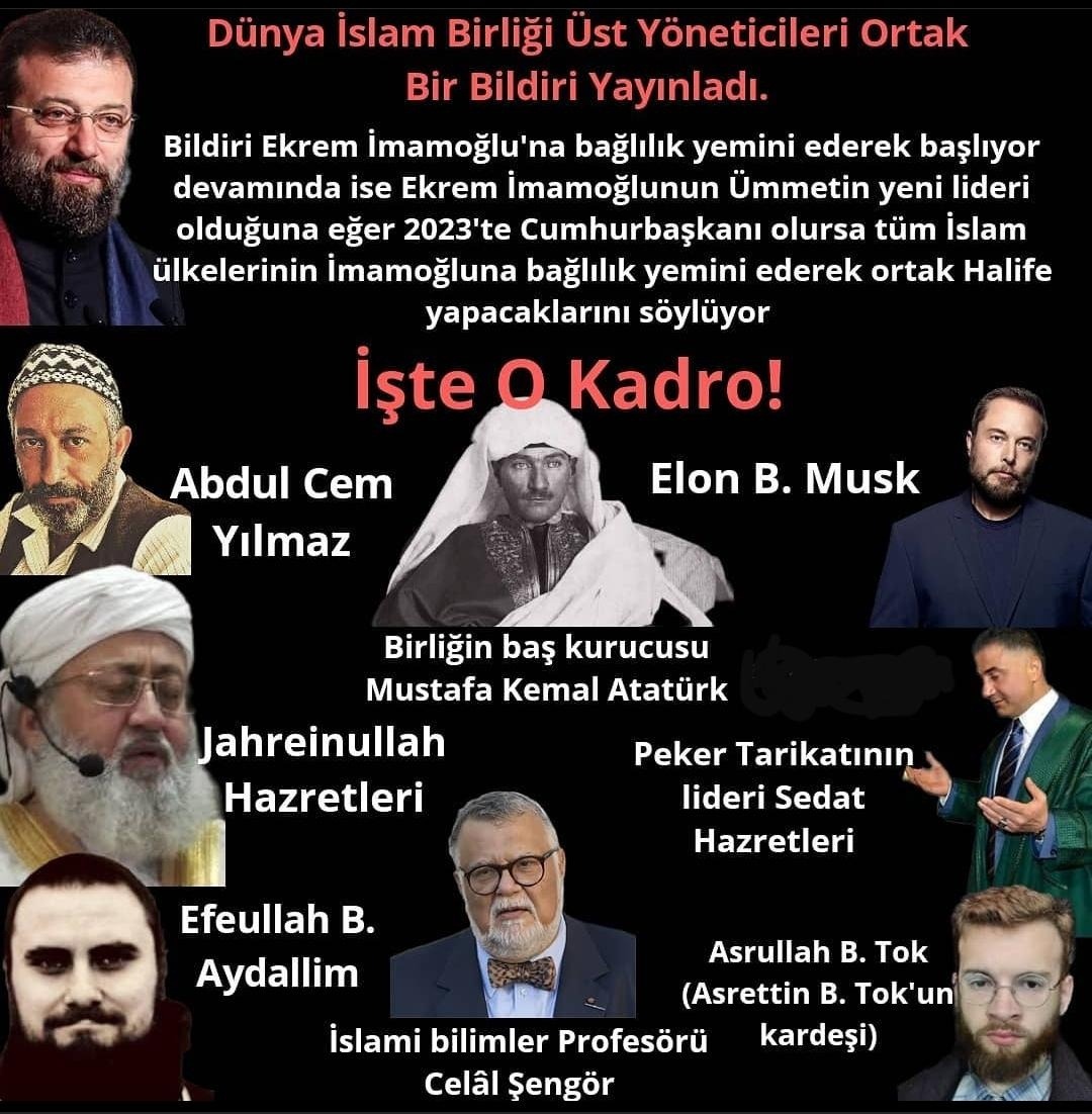 " Dünya İslam Birliği Üst...