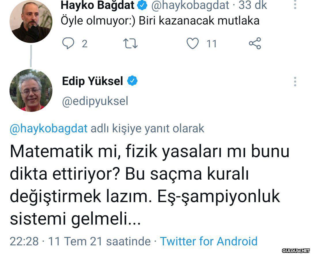 "  Abi ne diyorsun yav...