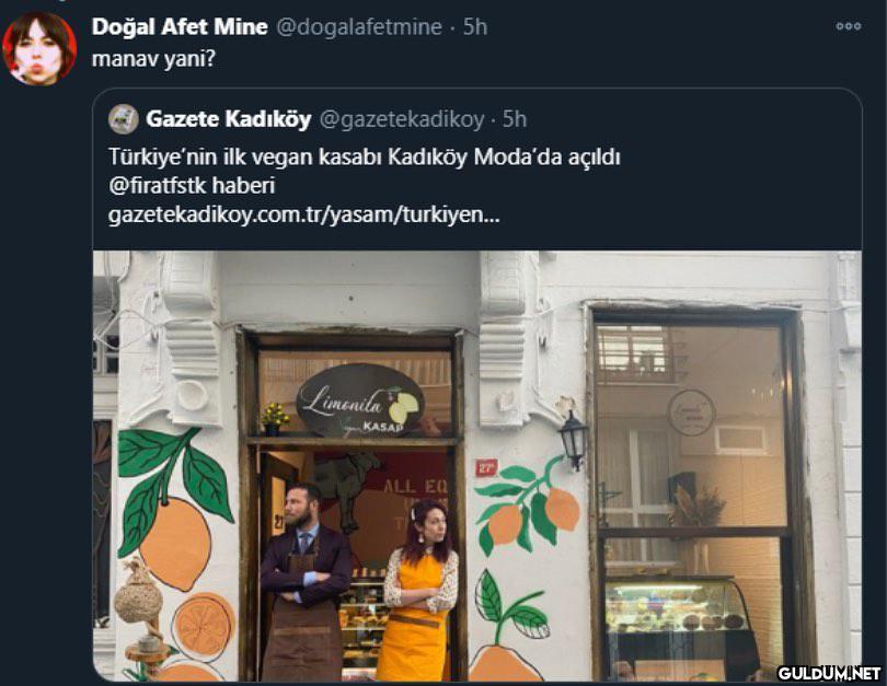 " bitkileri kesmeyin onlar...