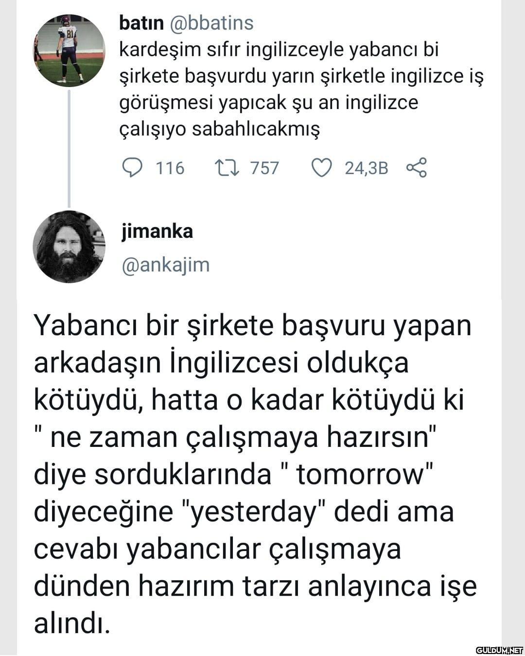 " batın @bbatins kardeşim...