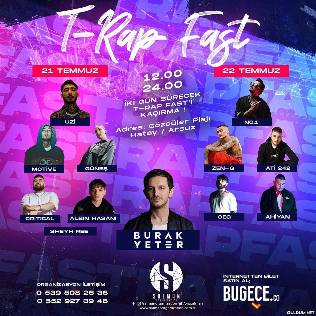 " 🤩 T-RAP FAST ARSUZ’DA 🤩...
