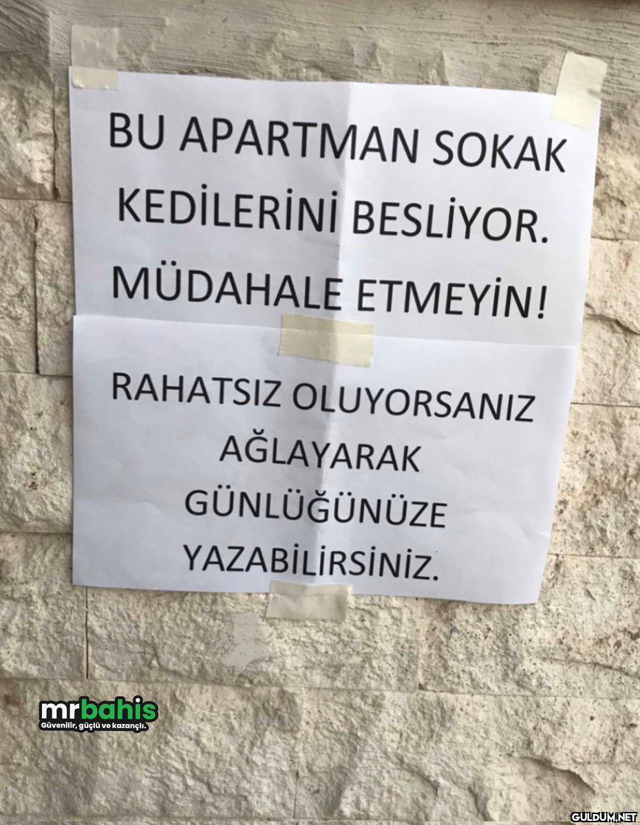 " BU APARTMAN SOKAK...