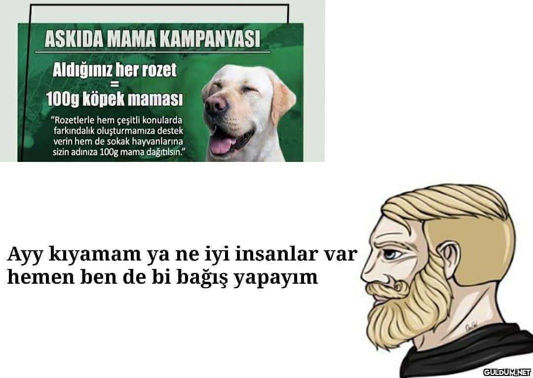 " Bağış yapmak yerine...