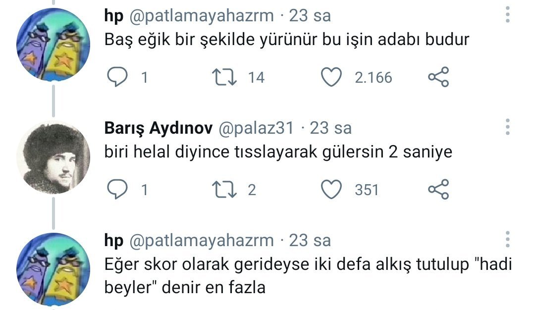 "  Halı saha adabı budur...
