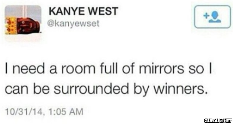 " KANYE WEST @kanyewset I...