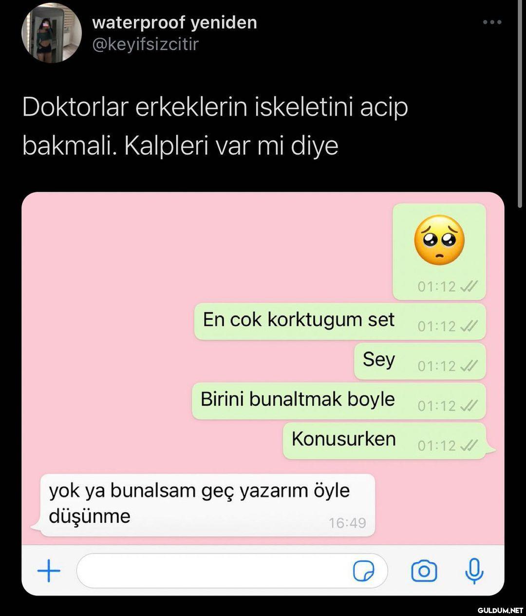 " Çocuk gayet kibar...