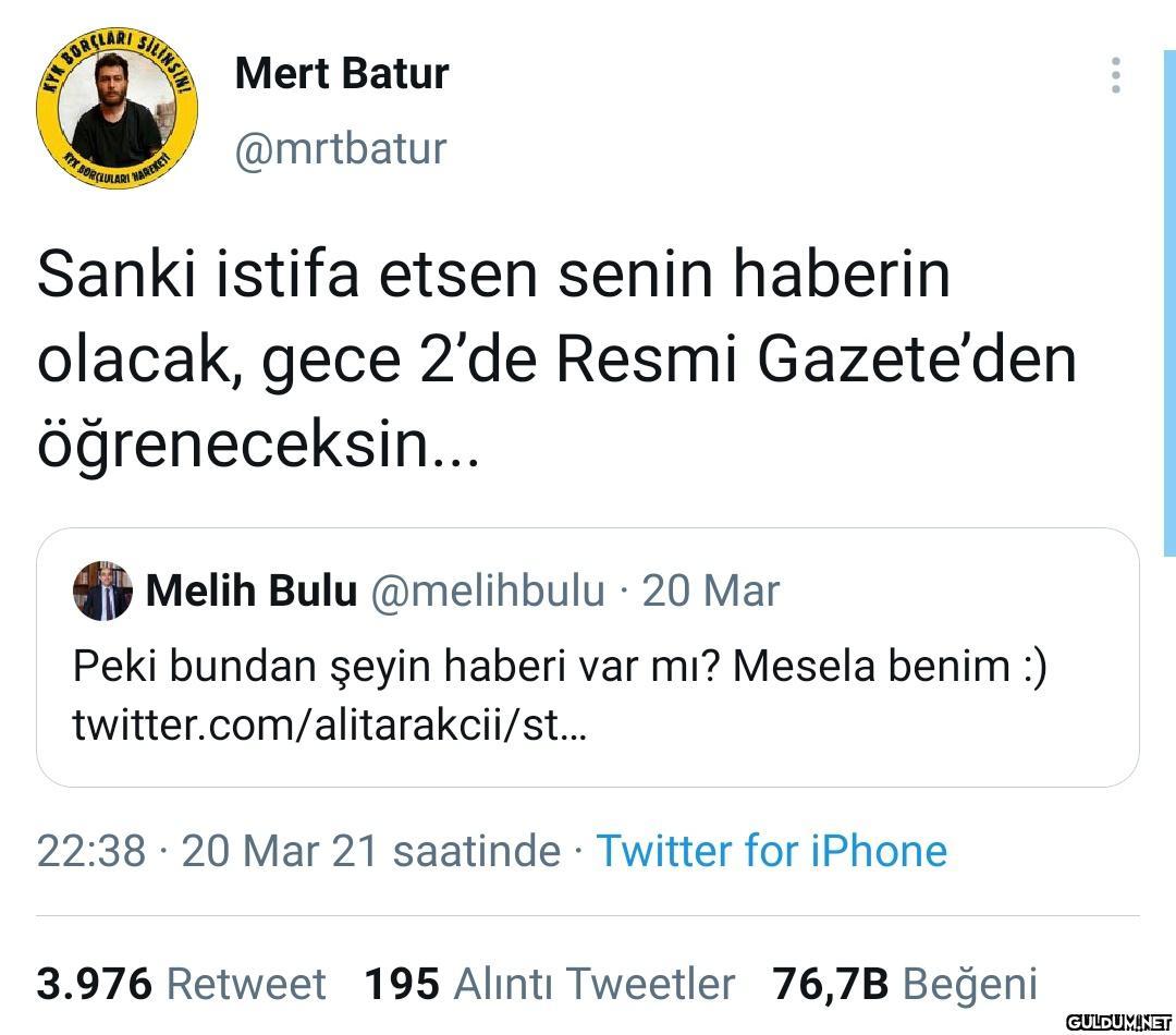 " Aynen öyle oldu...