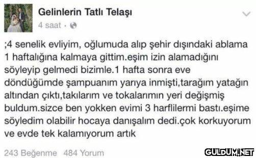 " Gelinlerin Tatlı Telaşı...