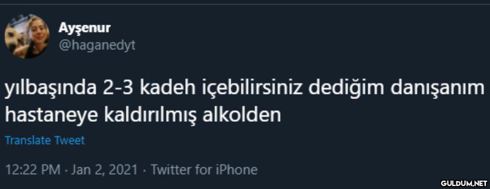 " Ayşenur @haganedyt...